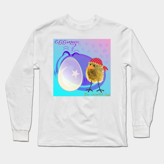 Two Scrambled Eggs - EGGsoteric Long Sleeve T-Shirt by Kartoon